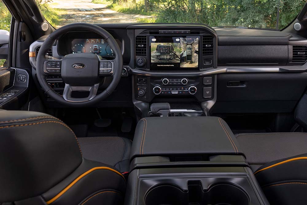 Ford Pickup truck interior