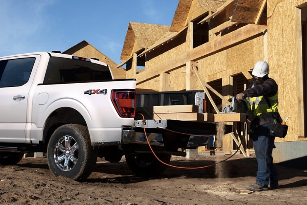 F-150's Tailgate Work Surface