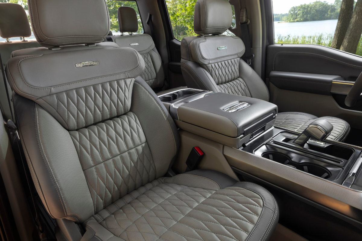 Luxury leather interior