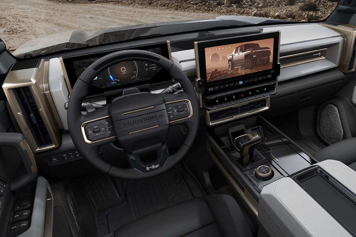 GMC Hummer EV interior